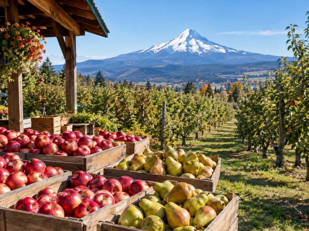 From Portland: Full Day Gorge Waterfalls & Mt. Hood Tour